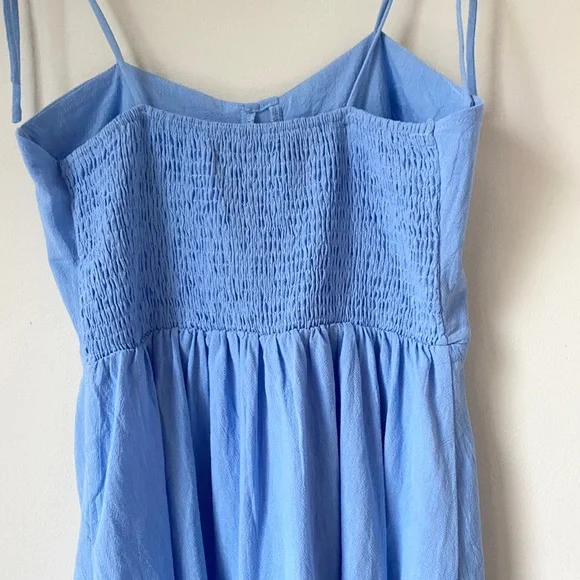 CIDER Light Blue Corset Midi Dress Med - Picture 10 of 12